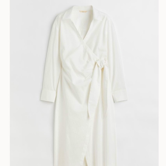 H&M conscious polka dot dress xsmall runs big med - Picture 2 of 5